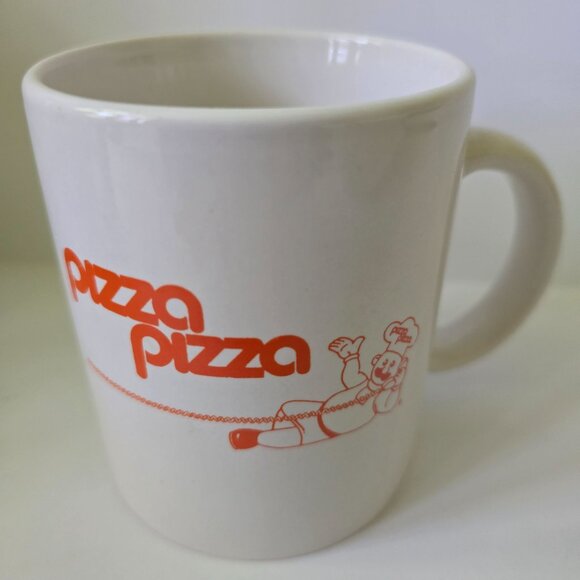 Pizza Pizza White Ceramic Coffee Mug With The Pizza Guy - Picture 8 of 16